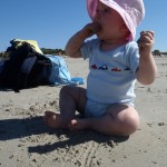 emma mange le sable