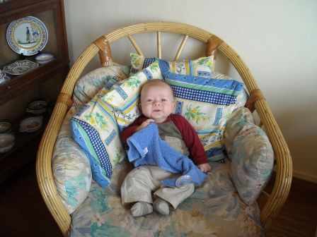 Arthur dans le fauteuil
